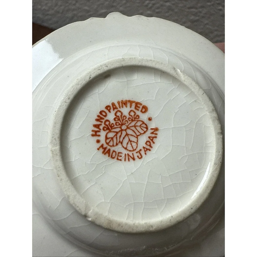 Set Of 2 Vintage Elephant Ashtray Trinket Japan